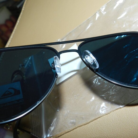 QUIKSILVER Aviator🕶Sunglasses Sun Amber Lens Aviator QS4000OP 009🆕📦⌚🏃💨⚡🚚 - Picture 7 of 15